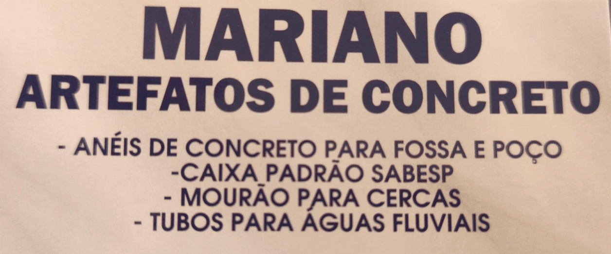 artefatos de cimento